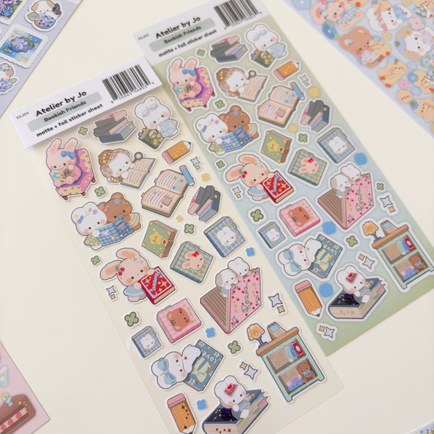 Bookish Friends Sticker Sheet