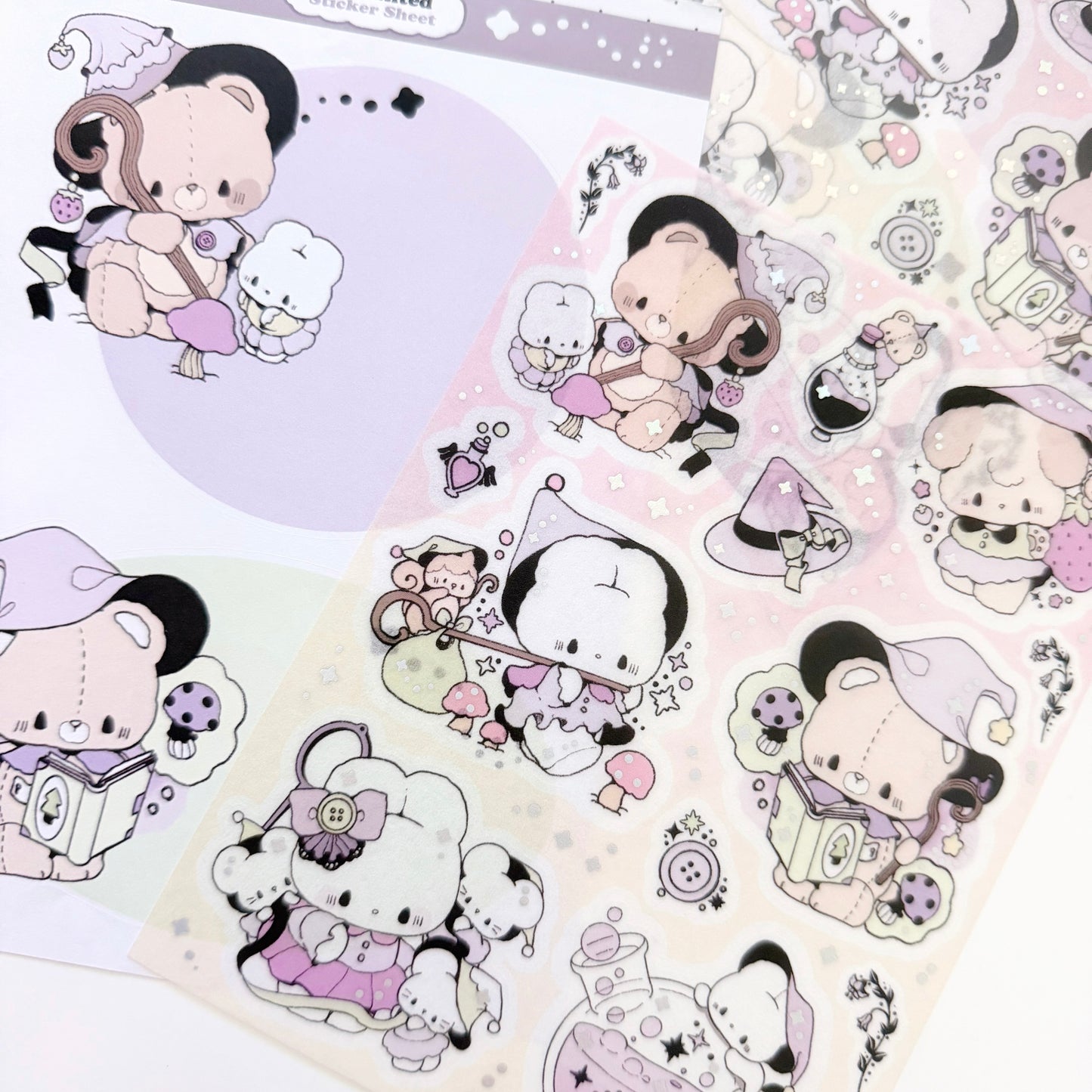 Enchanted: Large Washi Sticker Sheet