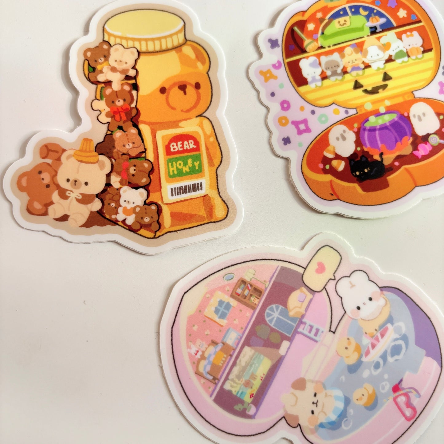 Pocket Pumpkin Vinyl Sticker