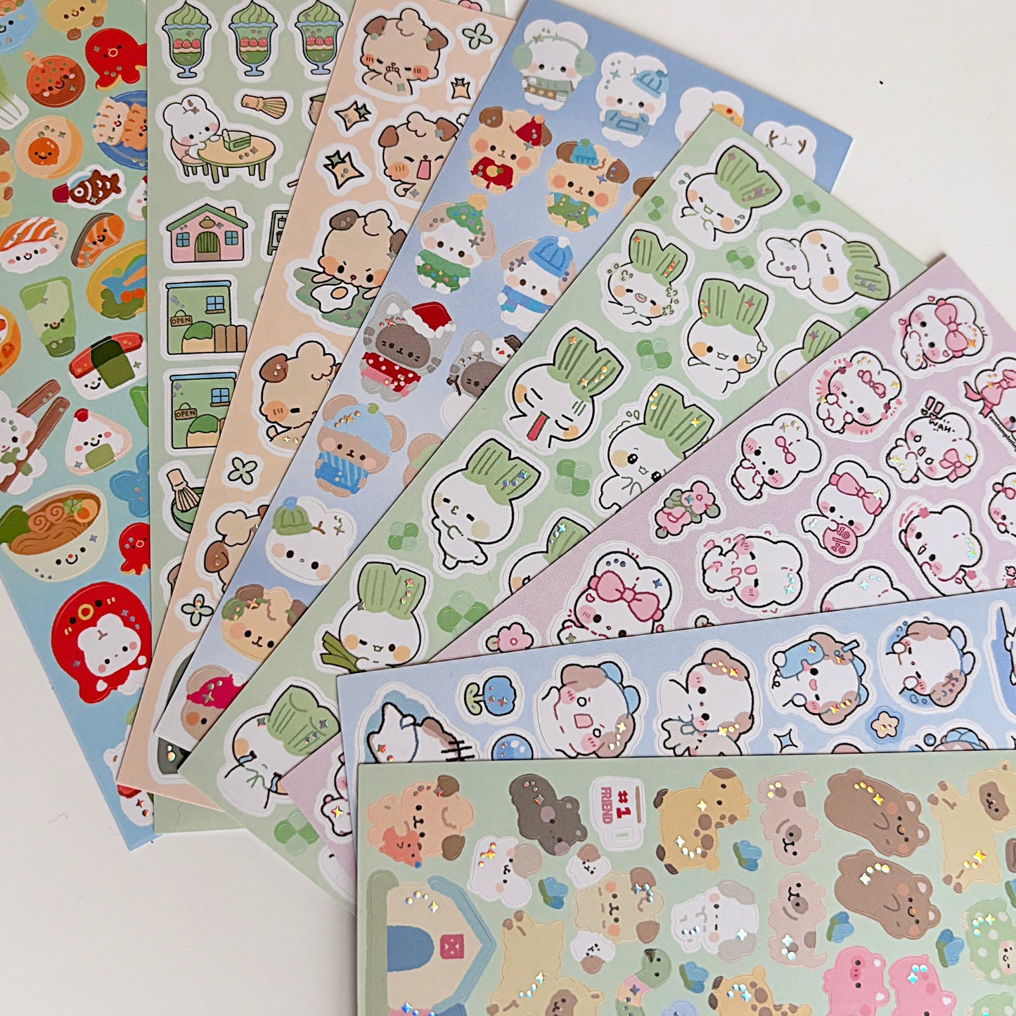 Puff Moods Sticker Sheet