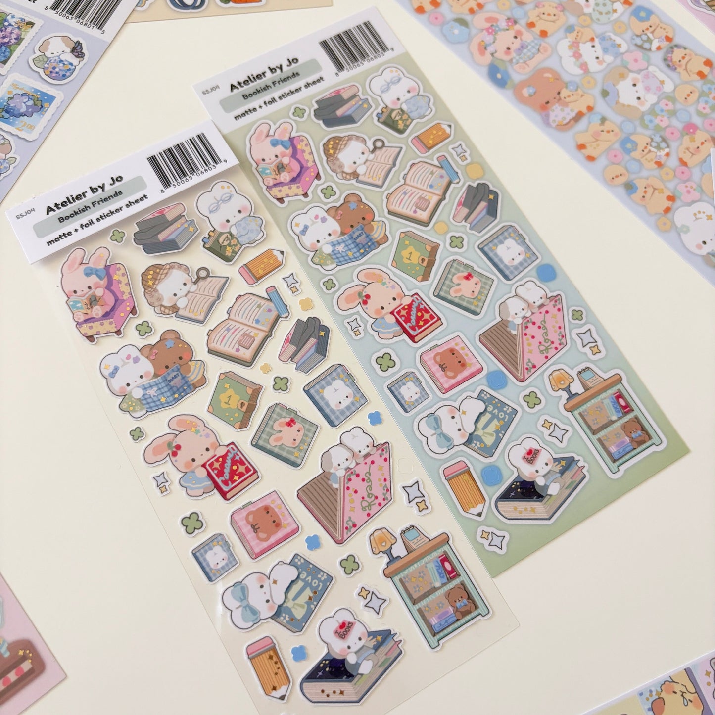 Bookish Friends Sticker Sheet