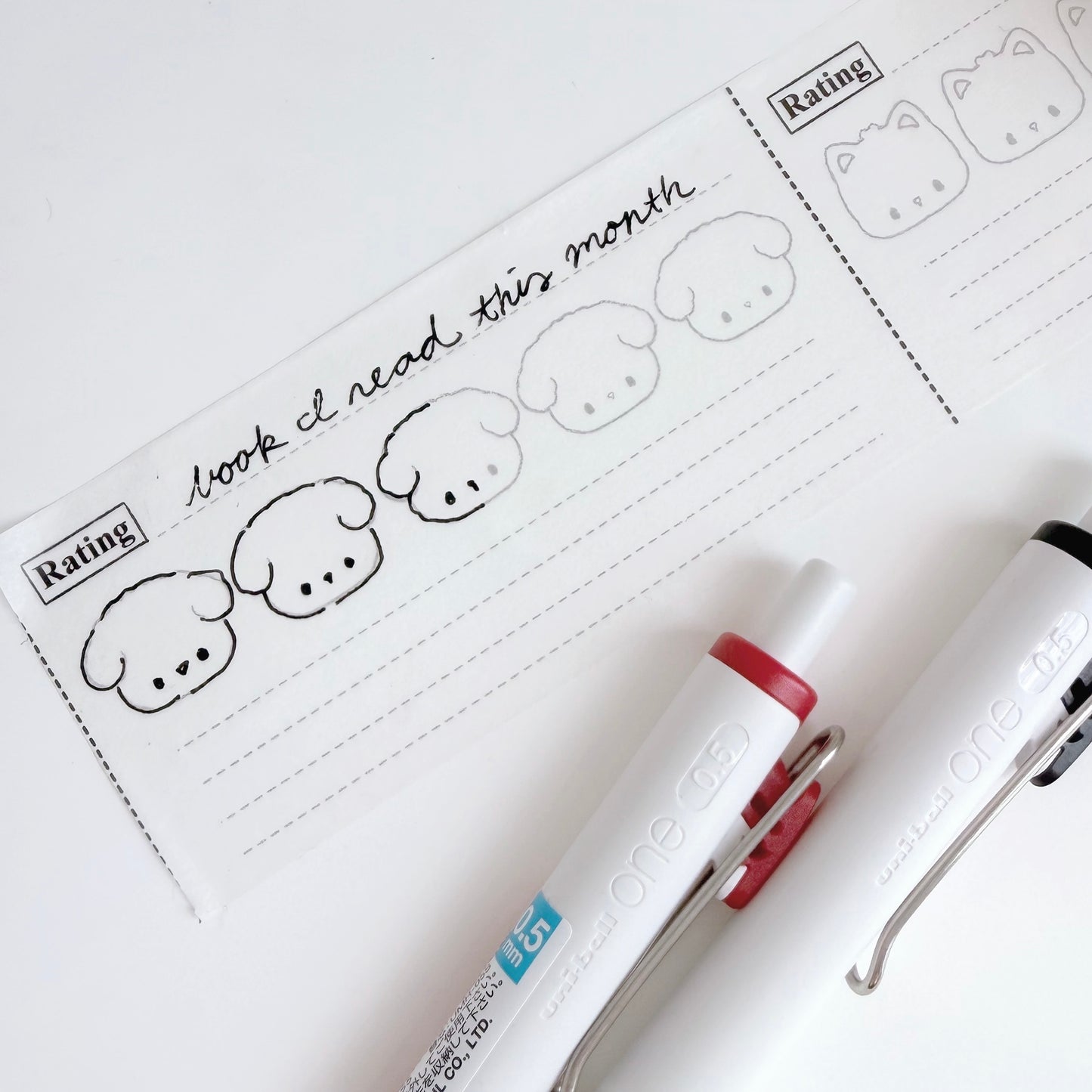 Writable Washi Tapes