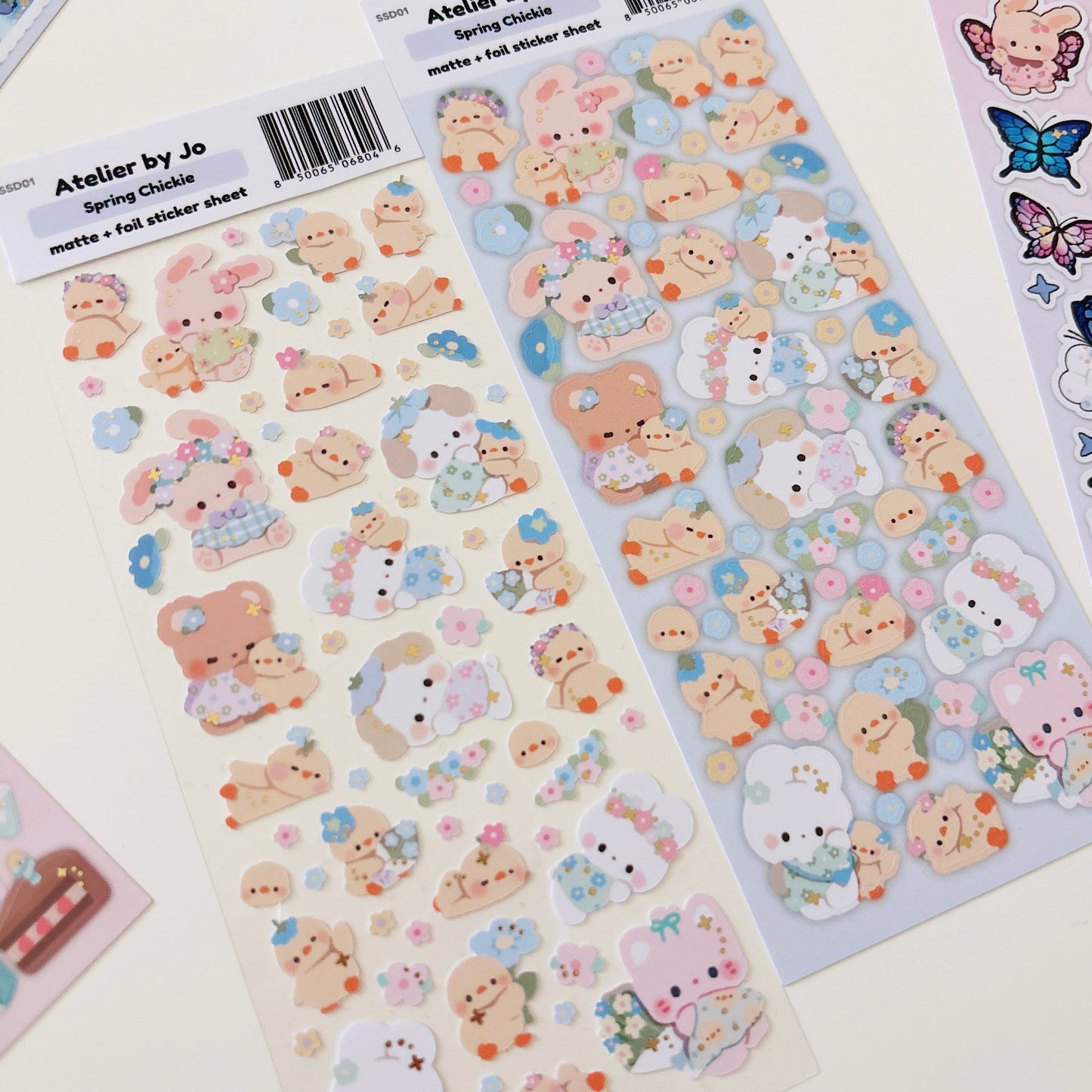 Spring Chick Sticker Sheet