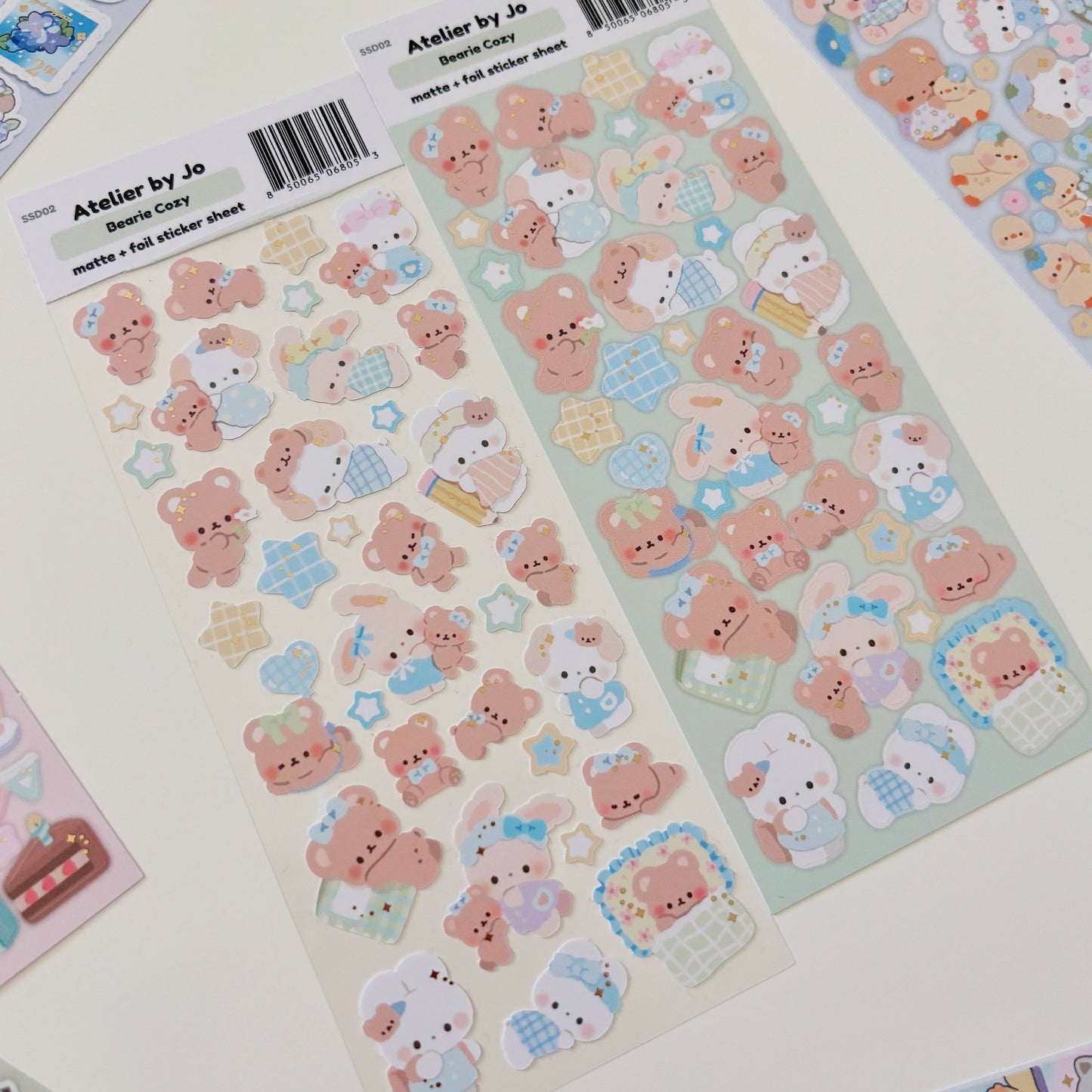 Bearie Cozy Sticker Sheet