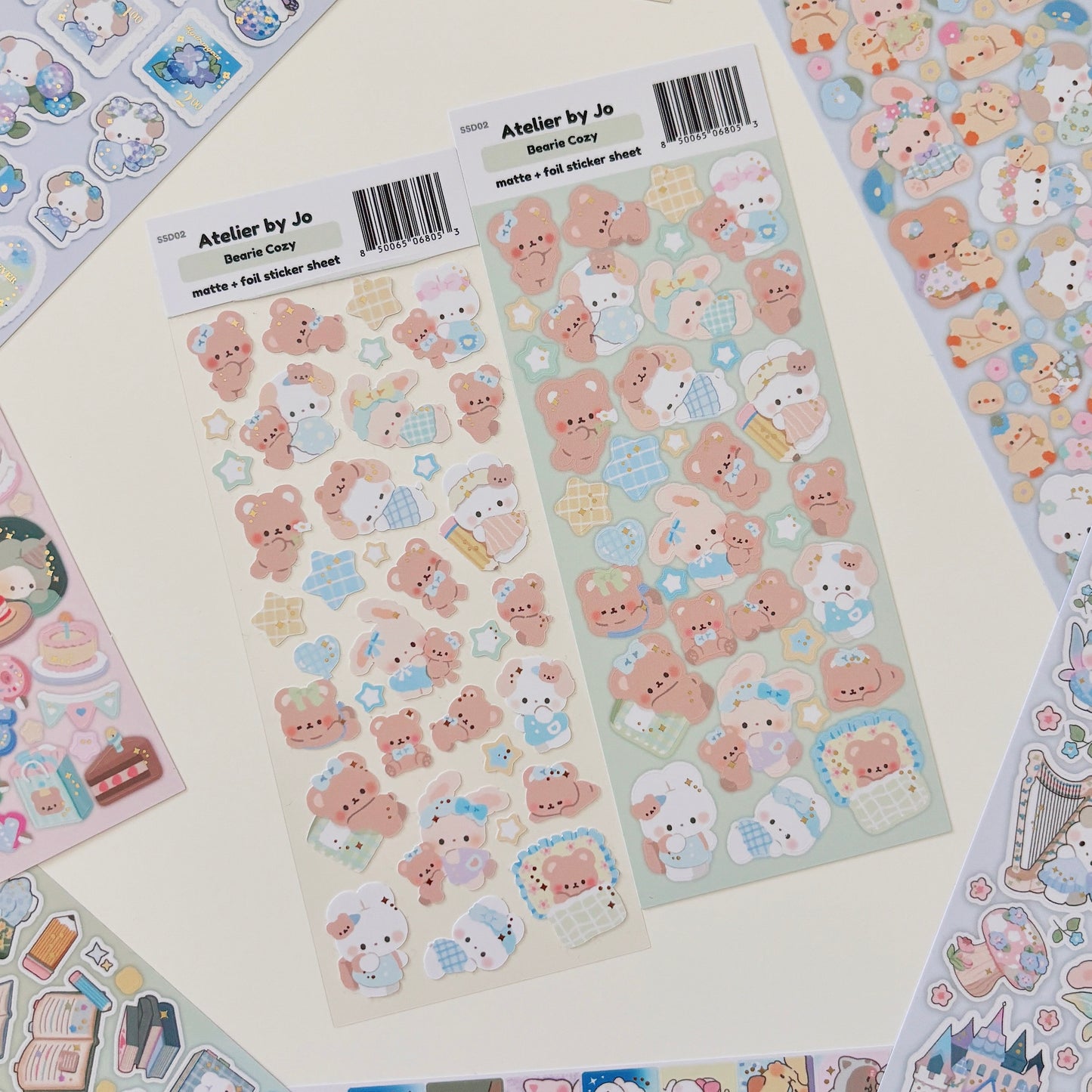 Bearie Cozy Sticker Sheet