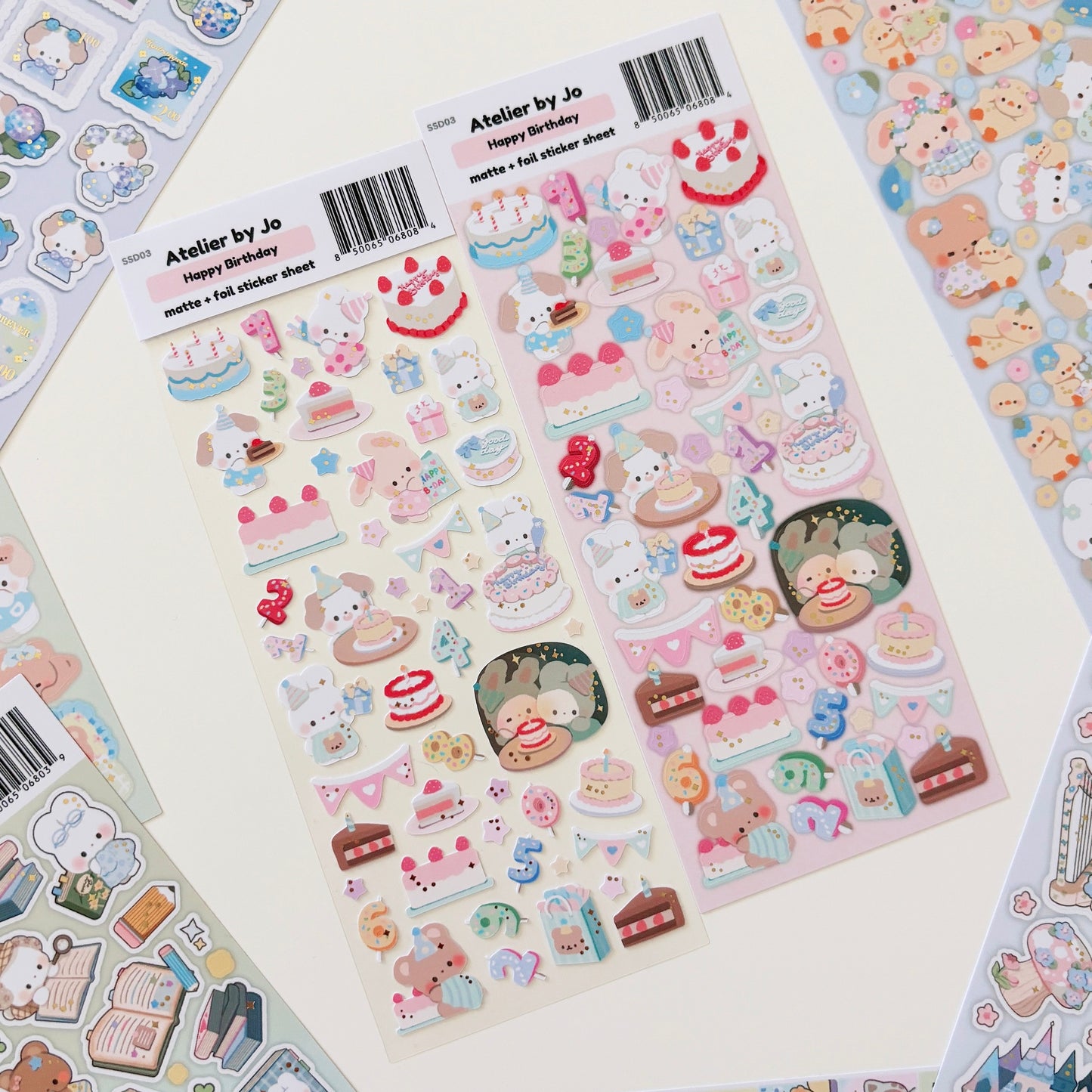 Happy Birthday Sticker Sheet