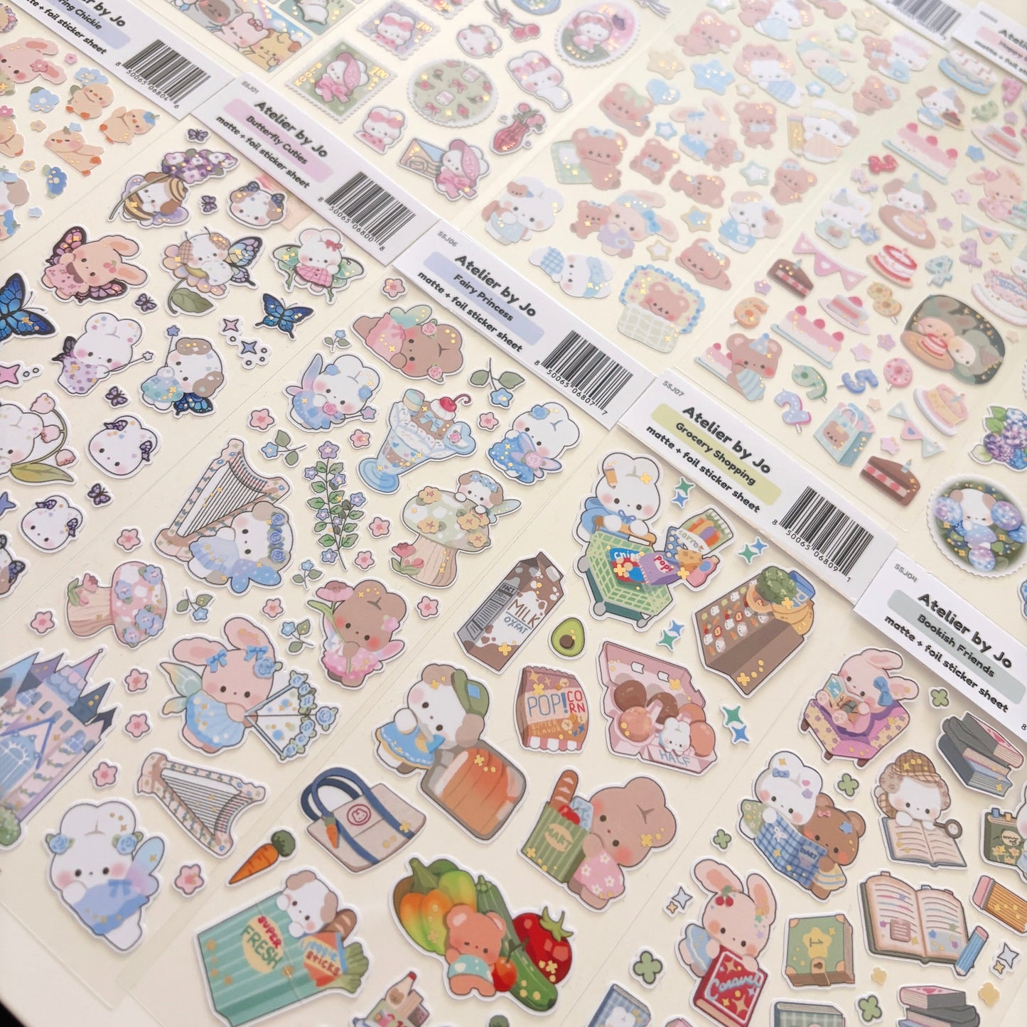 Character Moods 1 Sticker Sheet