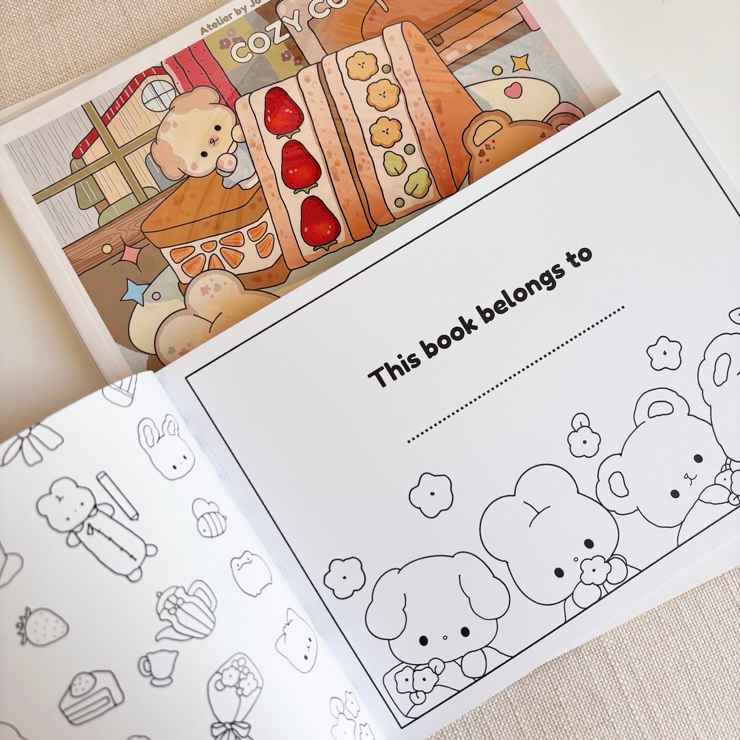 Cozy Comforts Coloring Book Vol. 1