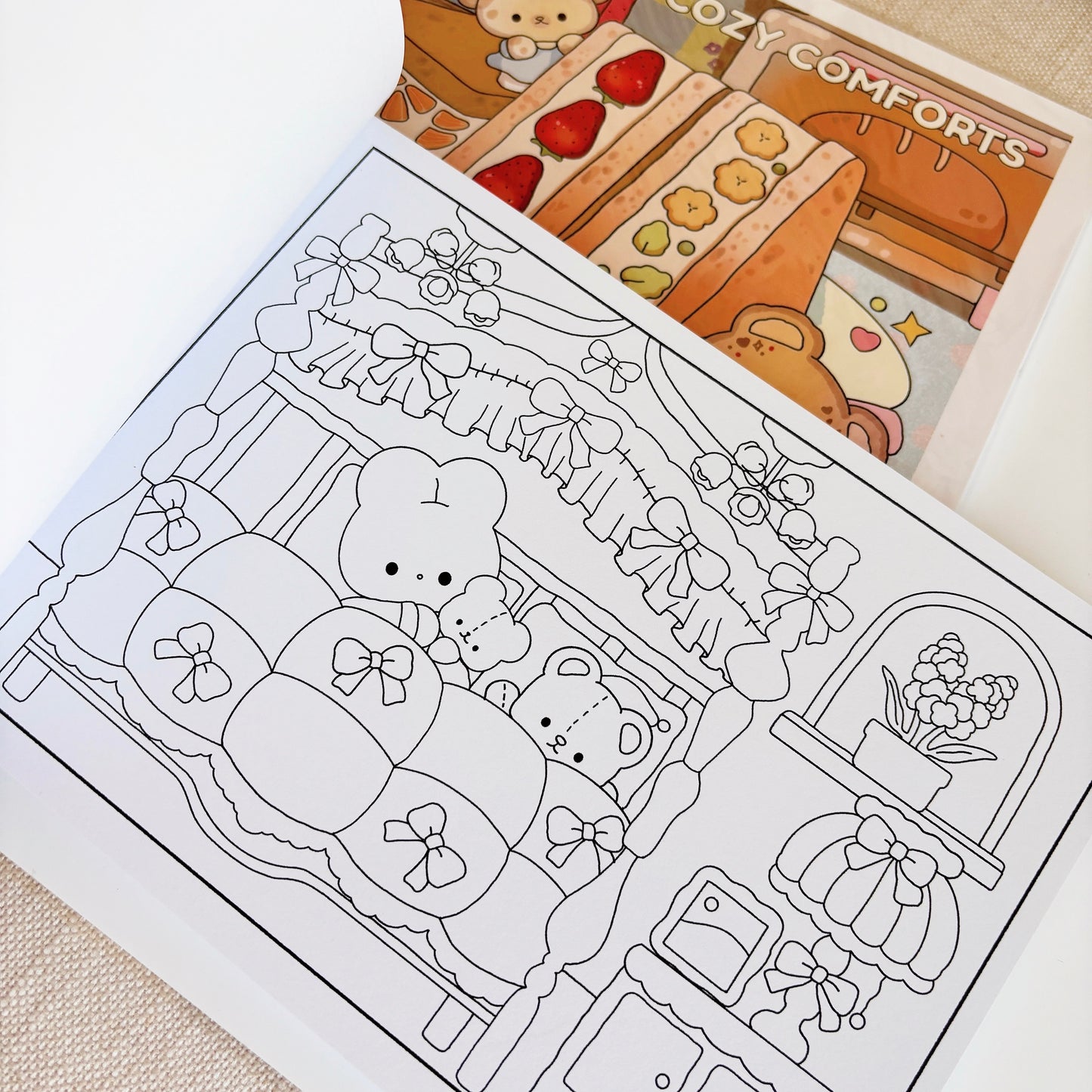 Cozy Comforts Coloring Book Vol. 1