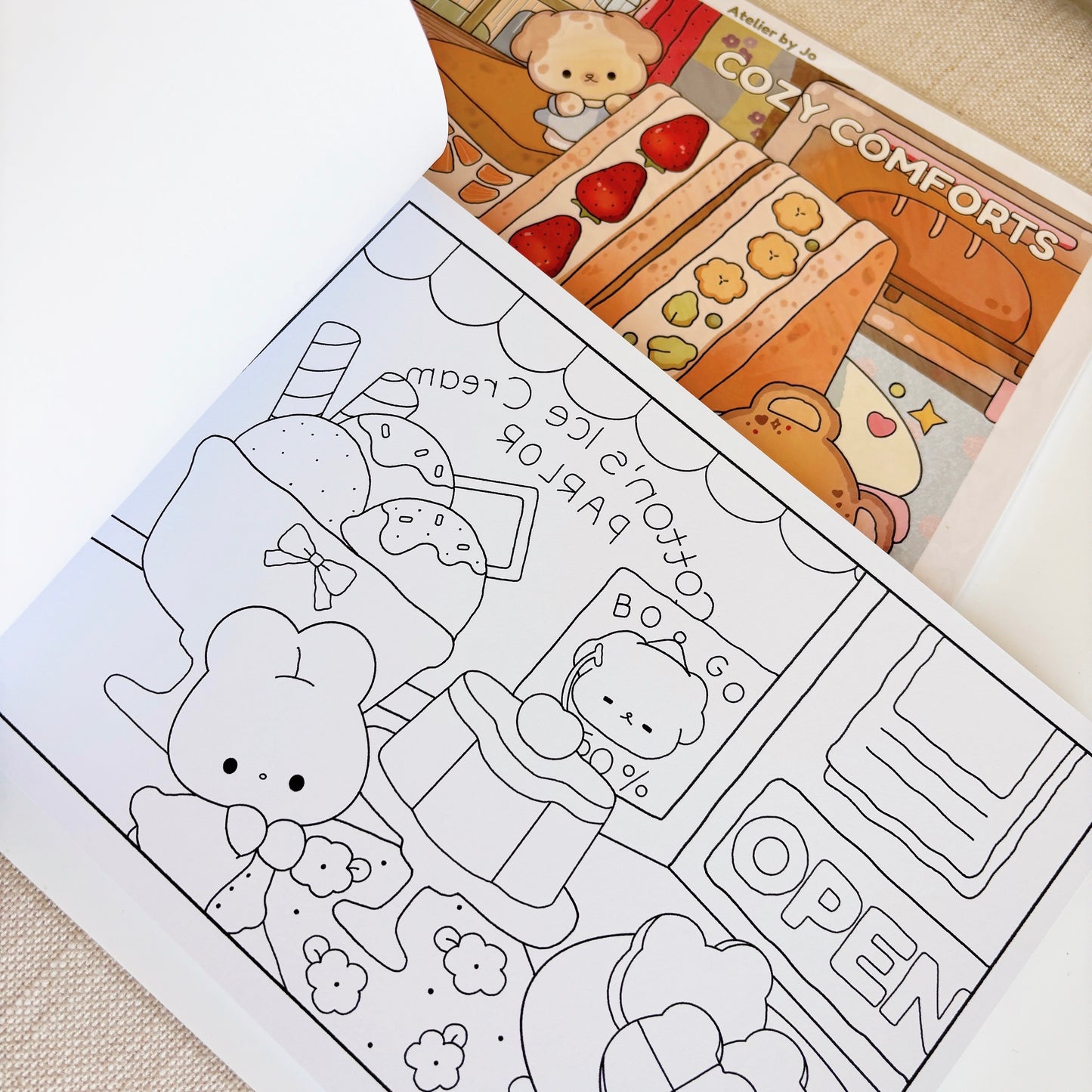 Cozy Comforts Coloring Book Vol. 1