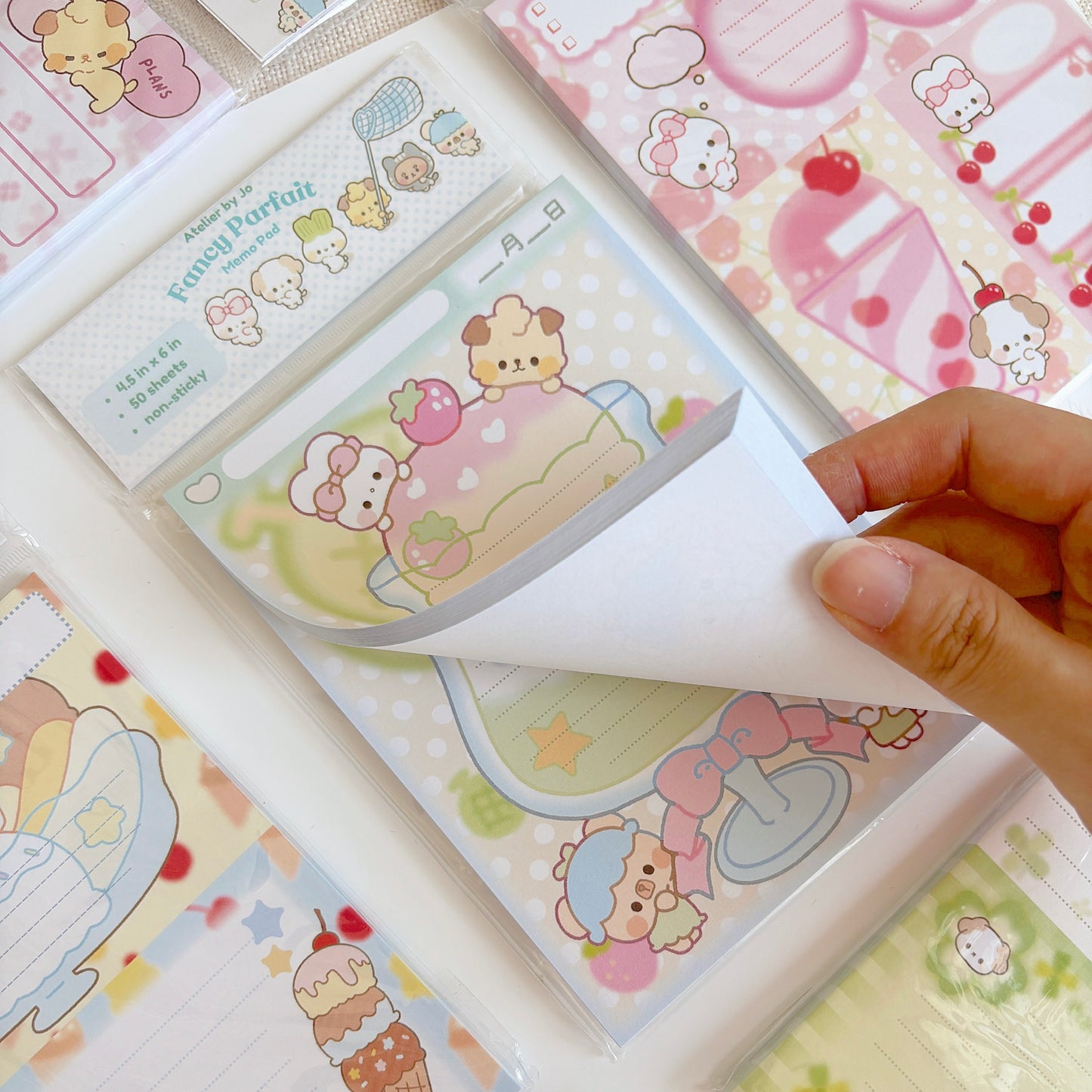Fancy Parfait Memo Pad