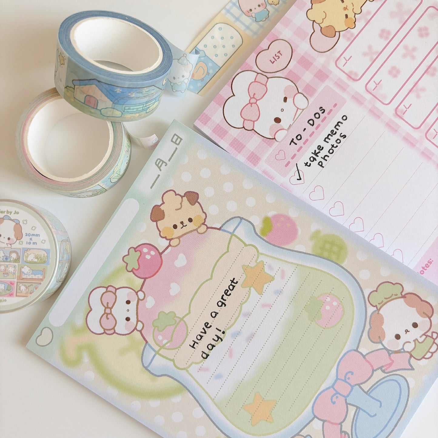 Fancy Parfait Memo Pad