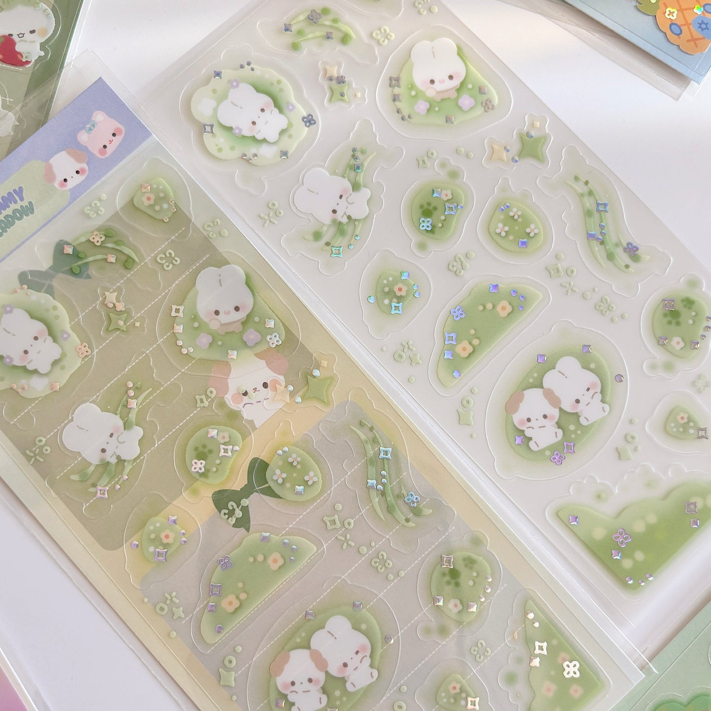Dreamy Meadows Clear Sticker Sheet