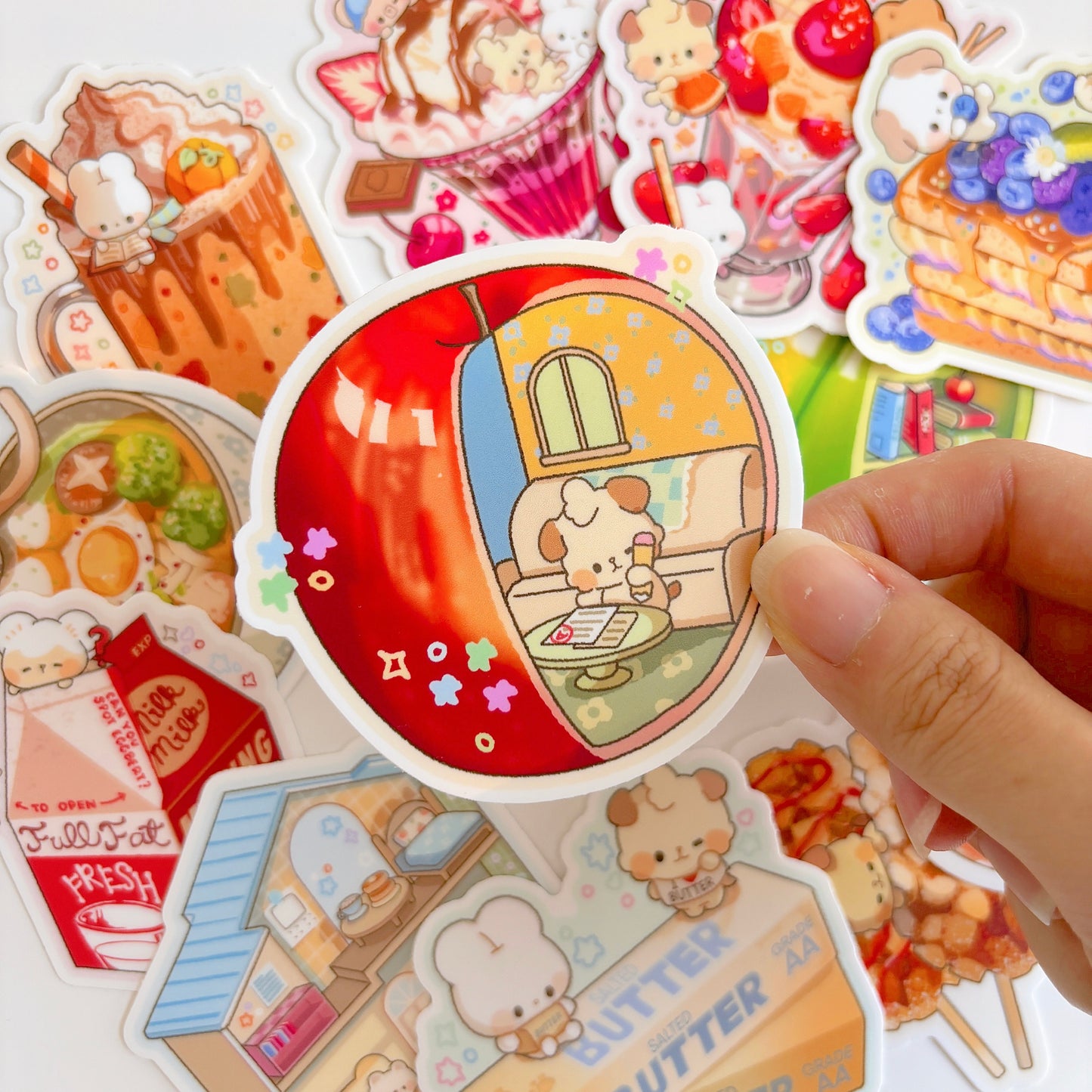 Apple Lounge Sticker