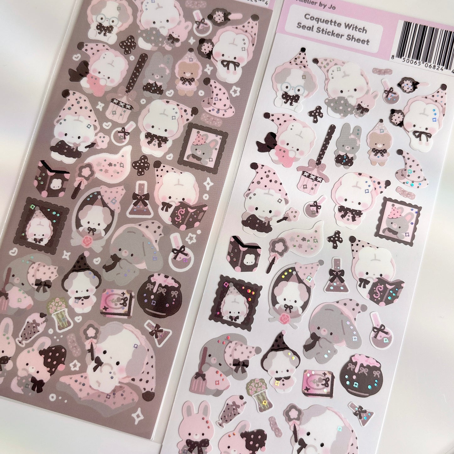 Coquette Witch Deco Sticker Sheet
