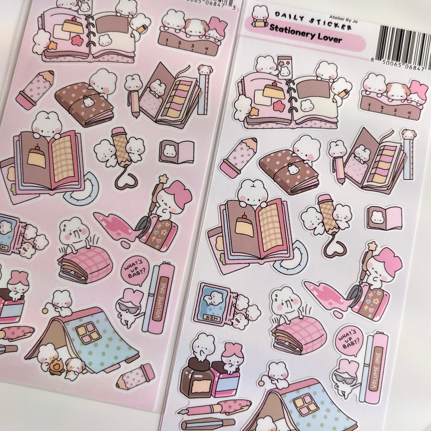 Stationery Lover Journaling Sticker Sheet