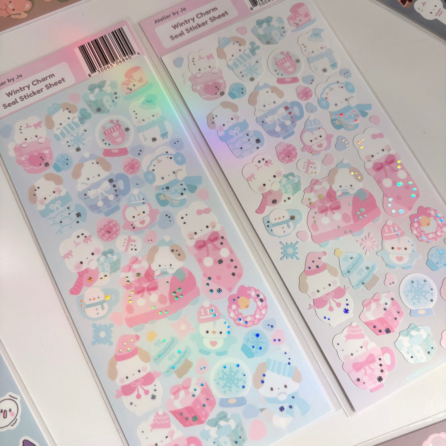 Wintry Charm Deco Sticker Sheet