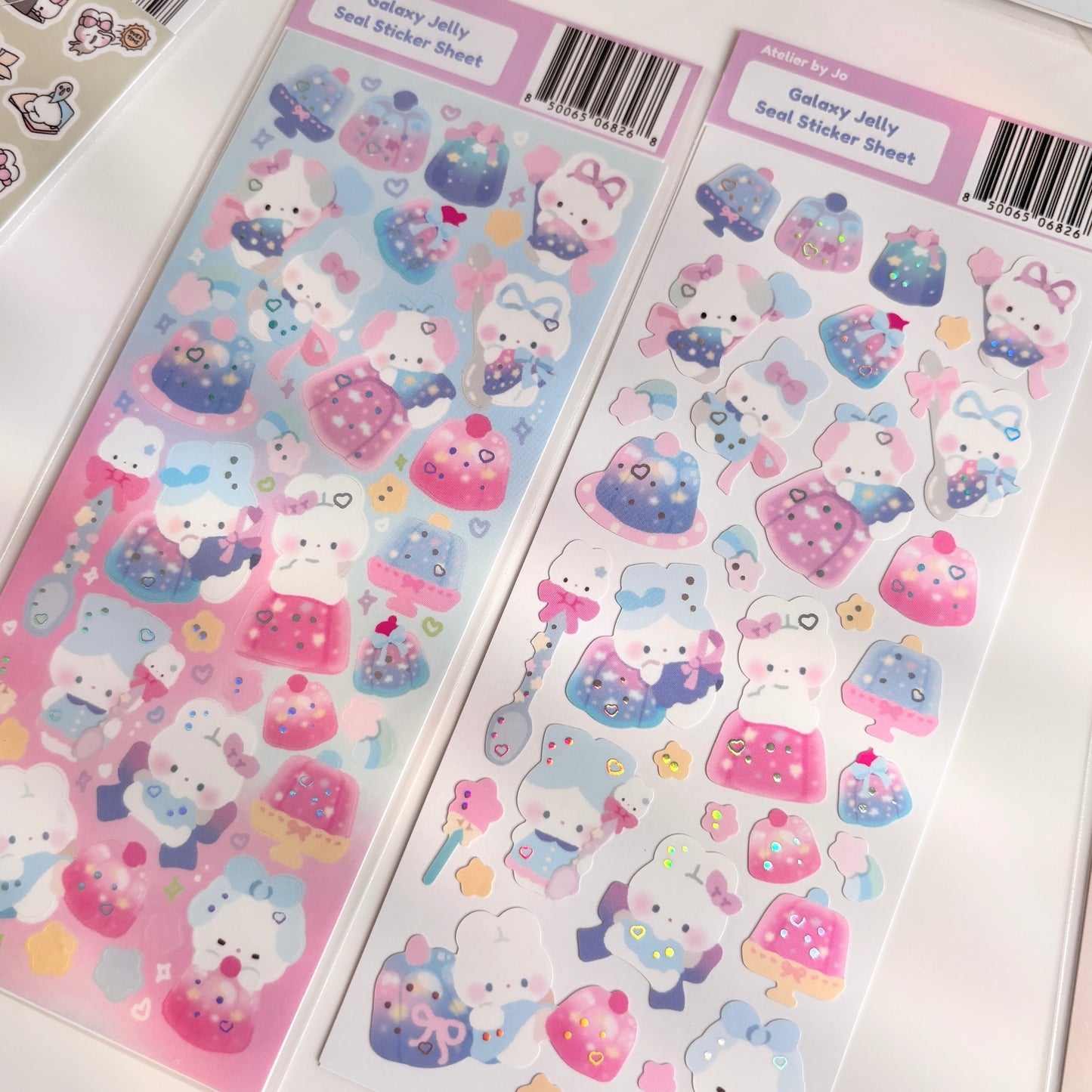Galaxy Jelly Deco Sticker Sheet