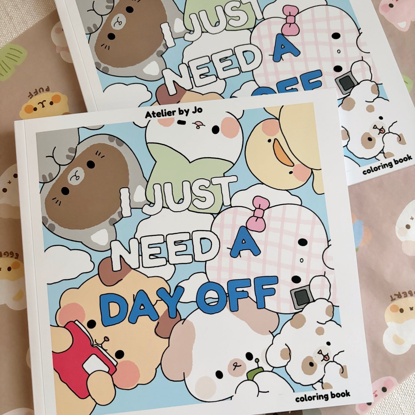 A Day Off Coloring Book