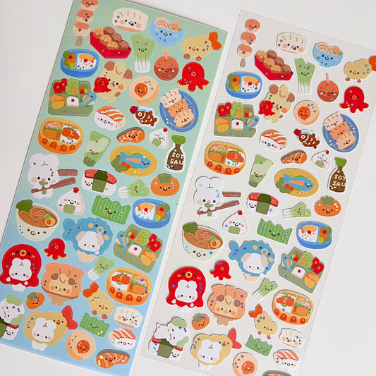 Bento Box Sticker Sheet