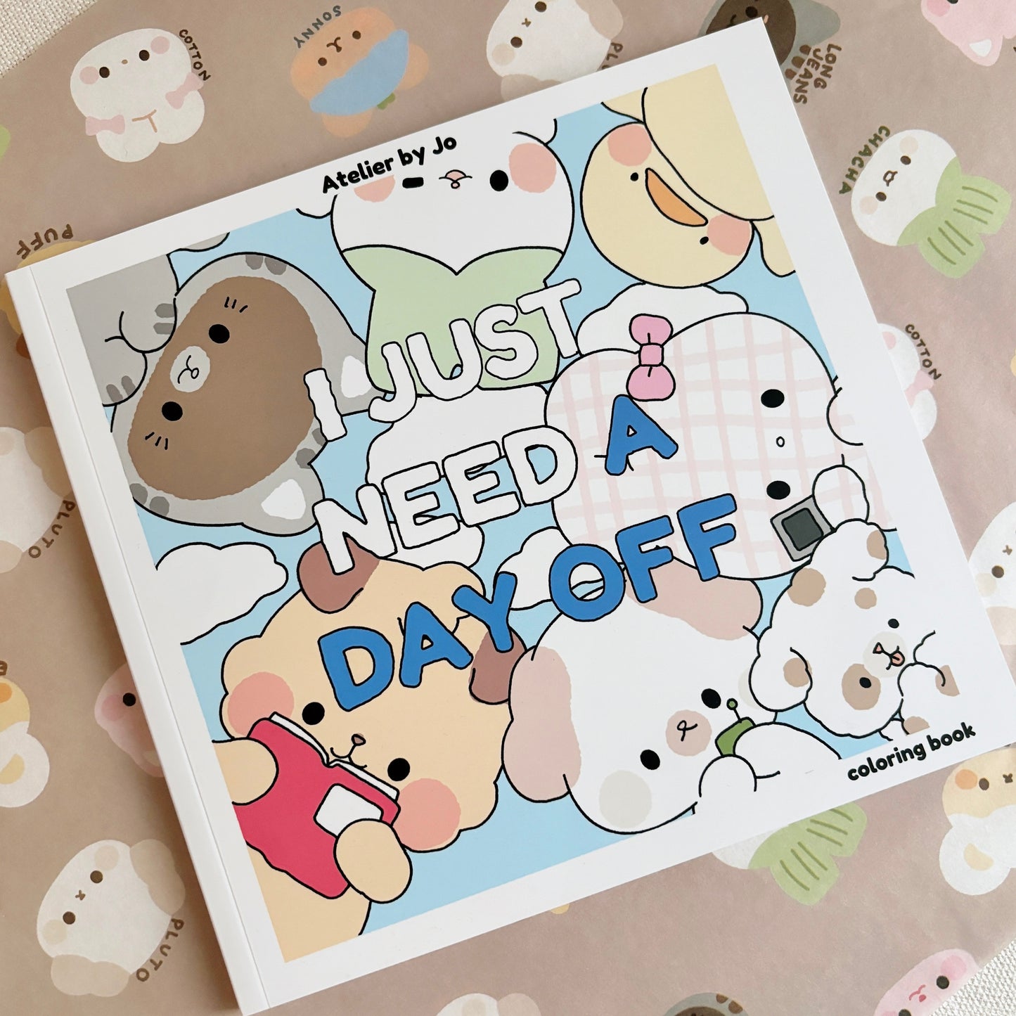 A Day Off Coloring Book