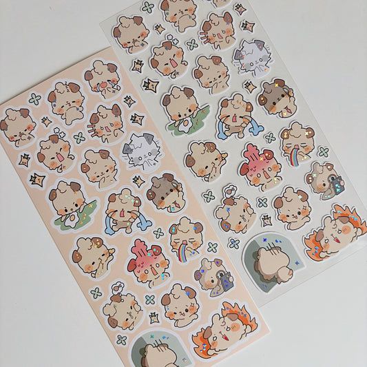 Puff Moods Sticker Sheet
