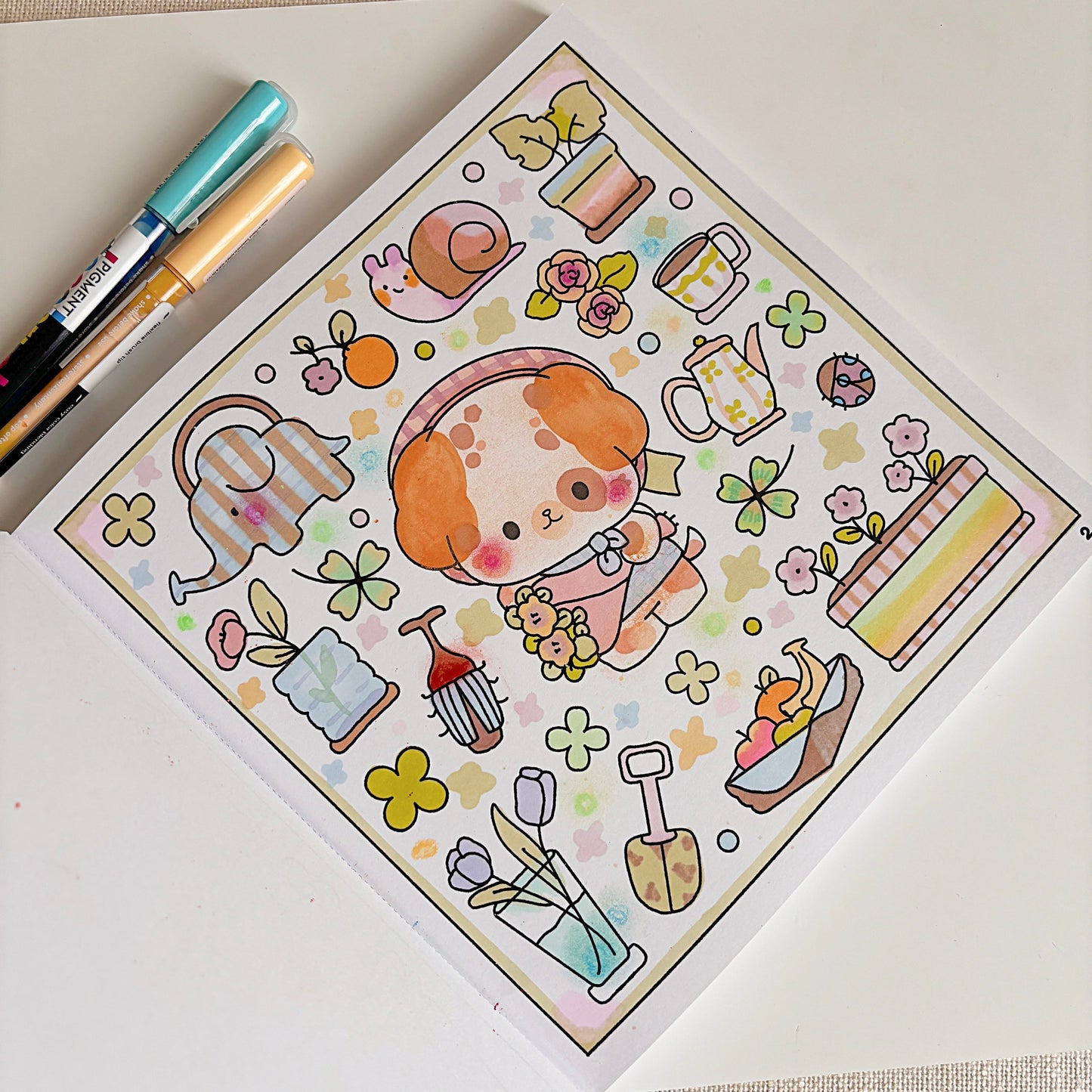 Things I Love Coloring Book