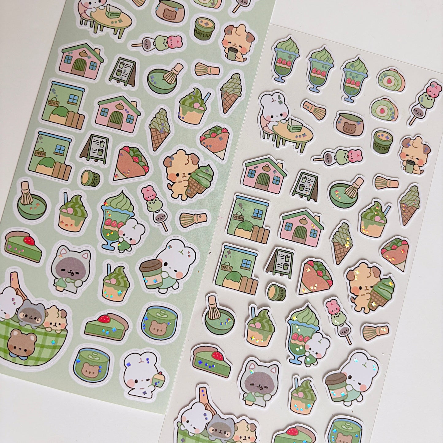 Matcha Sticker Sheet