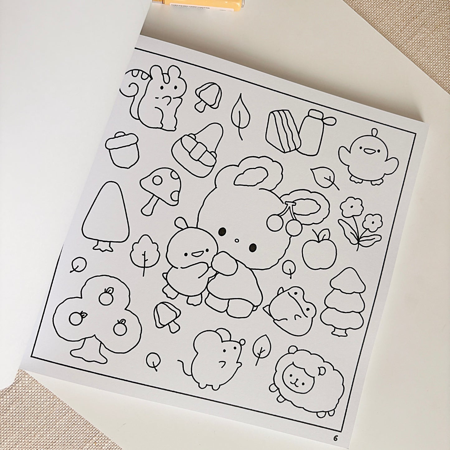 Things I Love Coloring Book