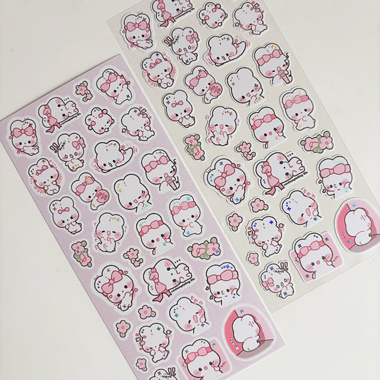 Cotton Moods Sticker Sheet