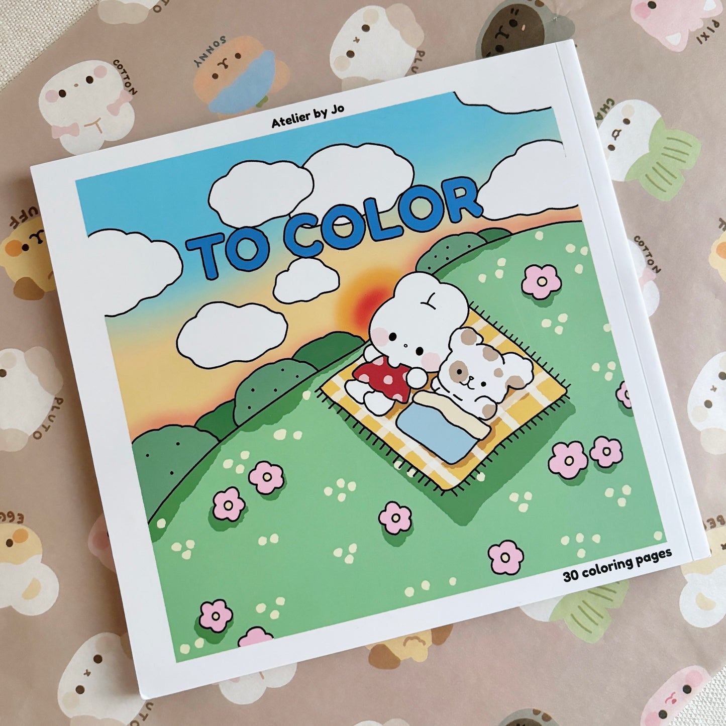 A Day Off Coloring Book