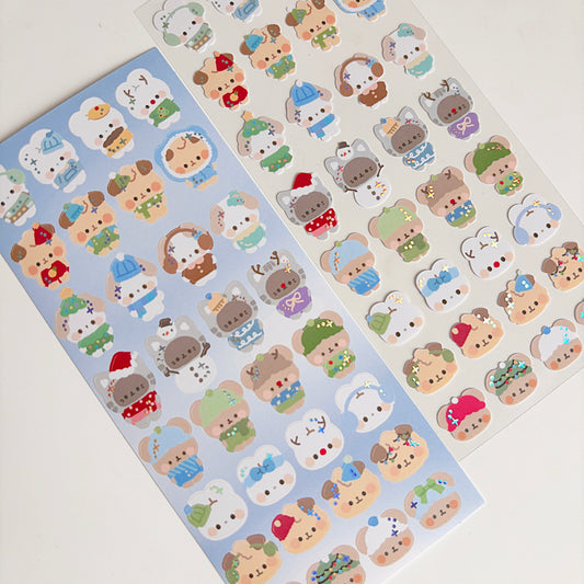 Winter Sticker Sheet