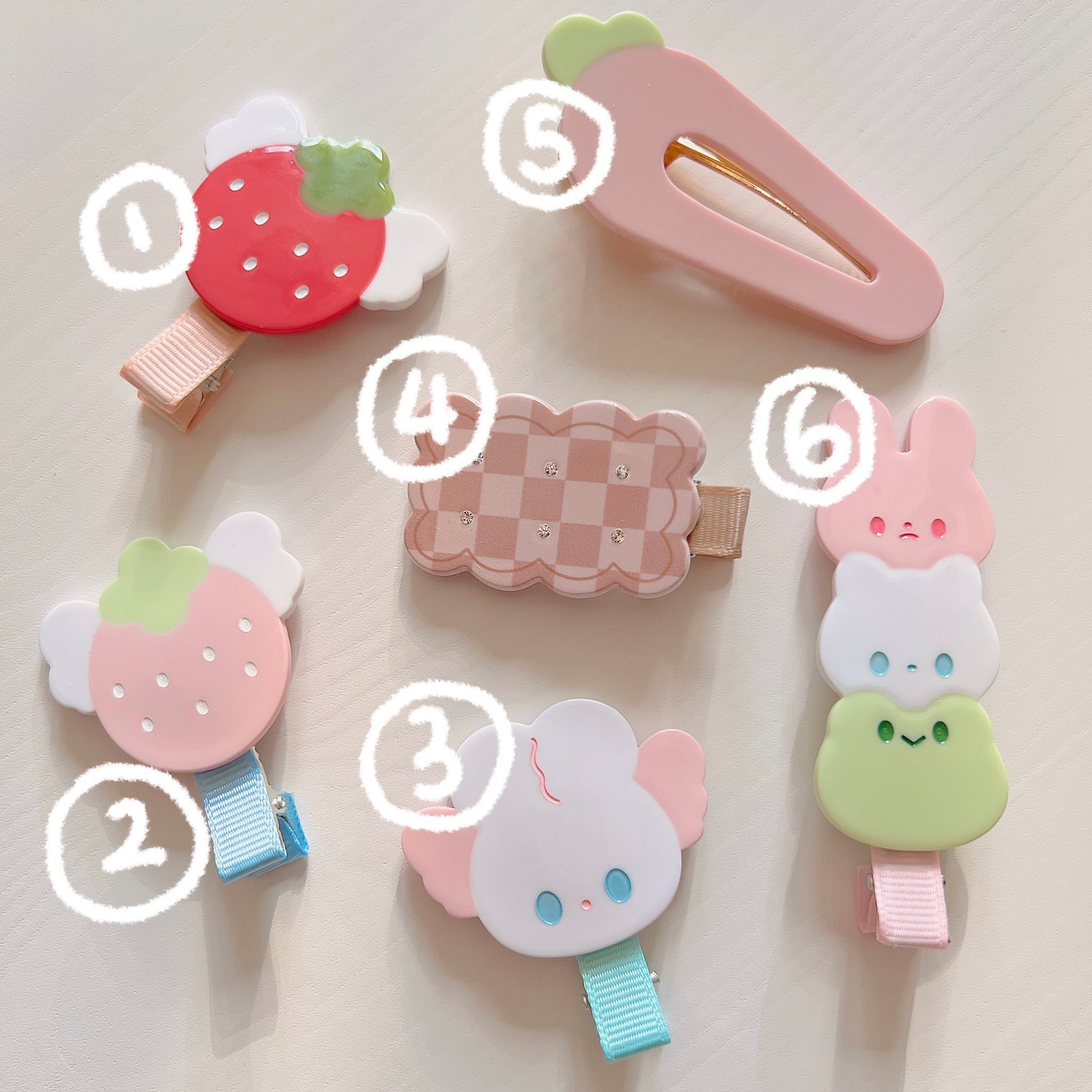 Mini Hair Clips V.2 Designs Atelier by Jo