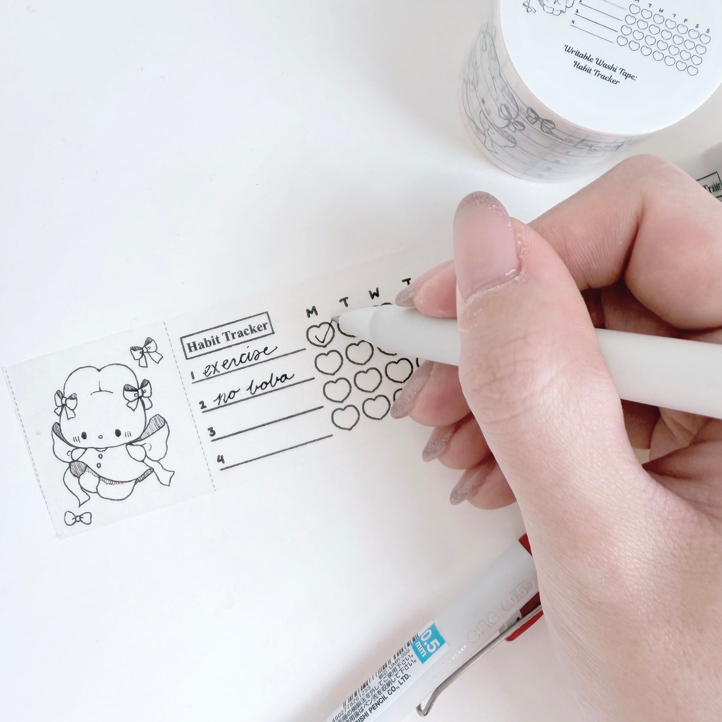 Writable Washi Tapes