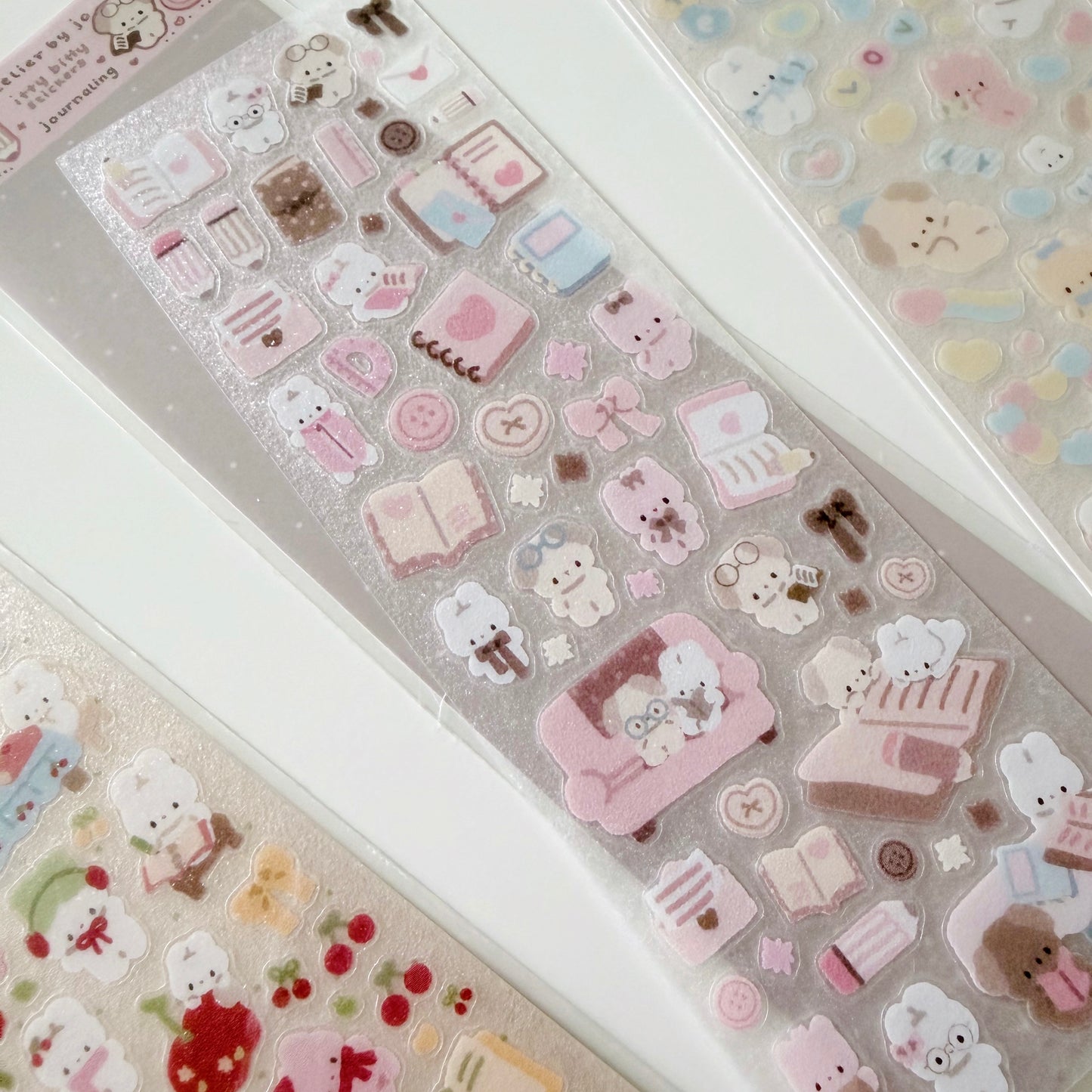 Teeny Tiny Glitter Sticker Sheets
