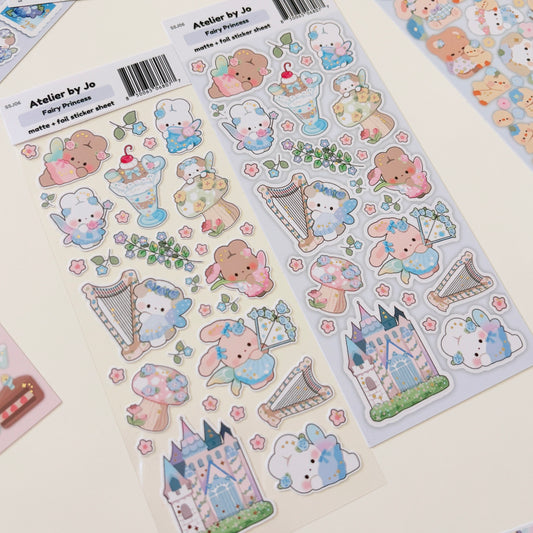 Fairy Princess Sticker Sheet