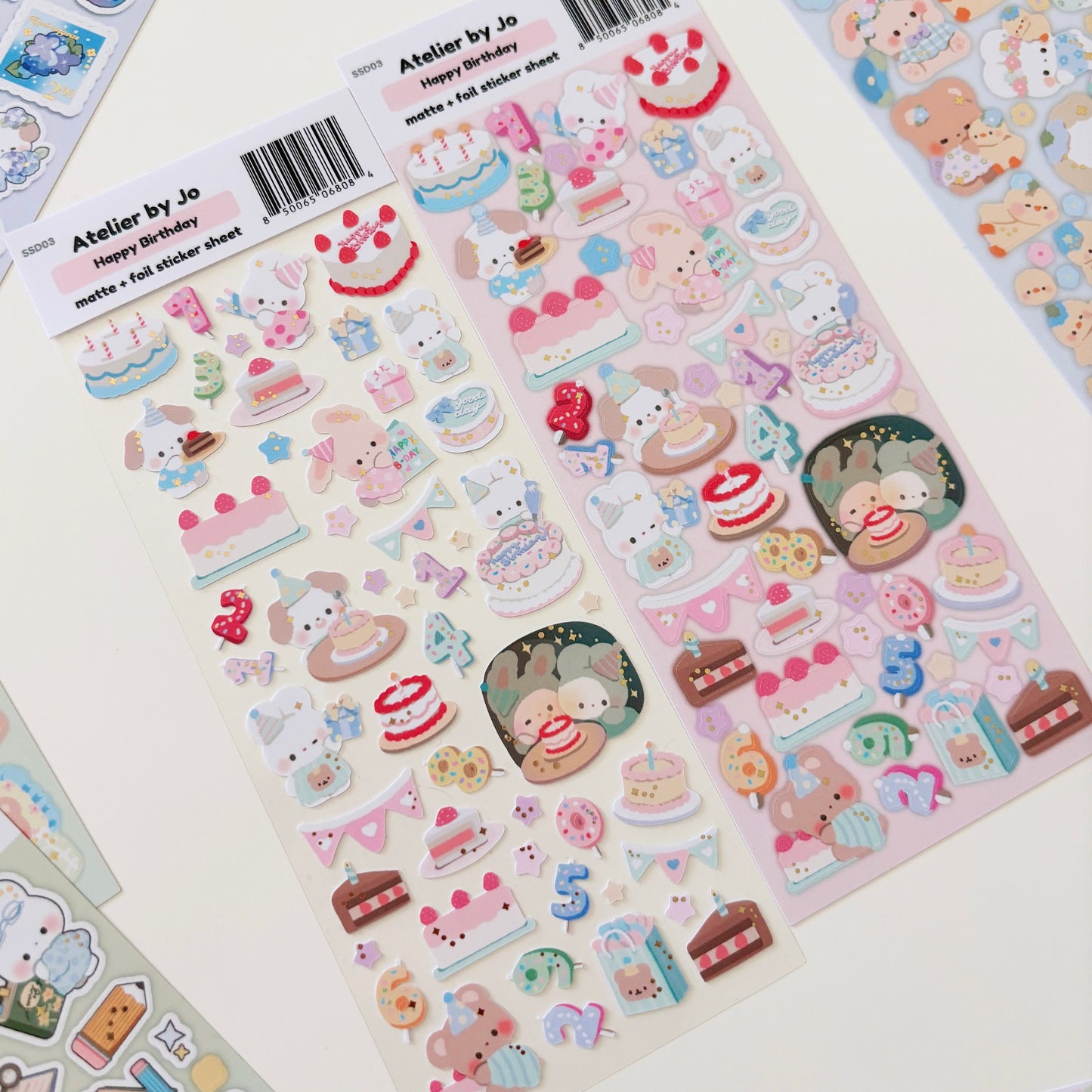 Happy Birthday Sticker Sheet