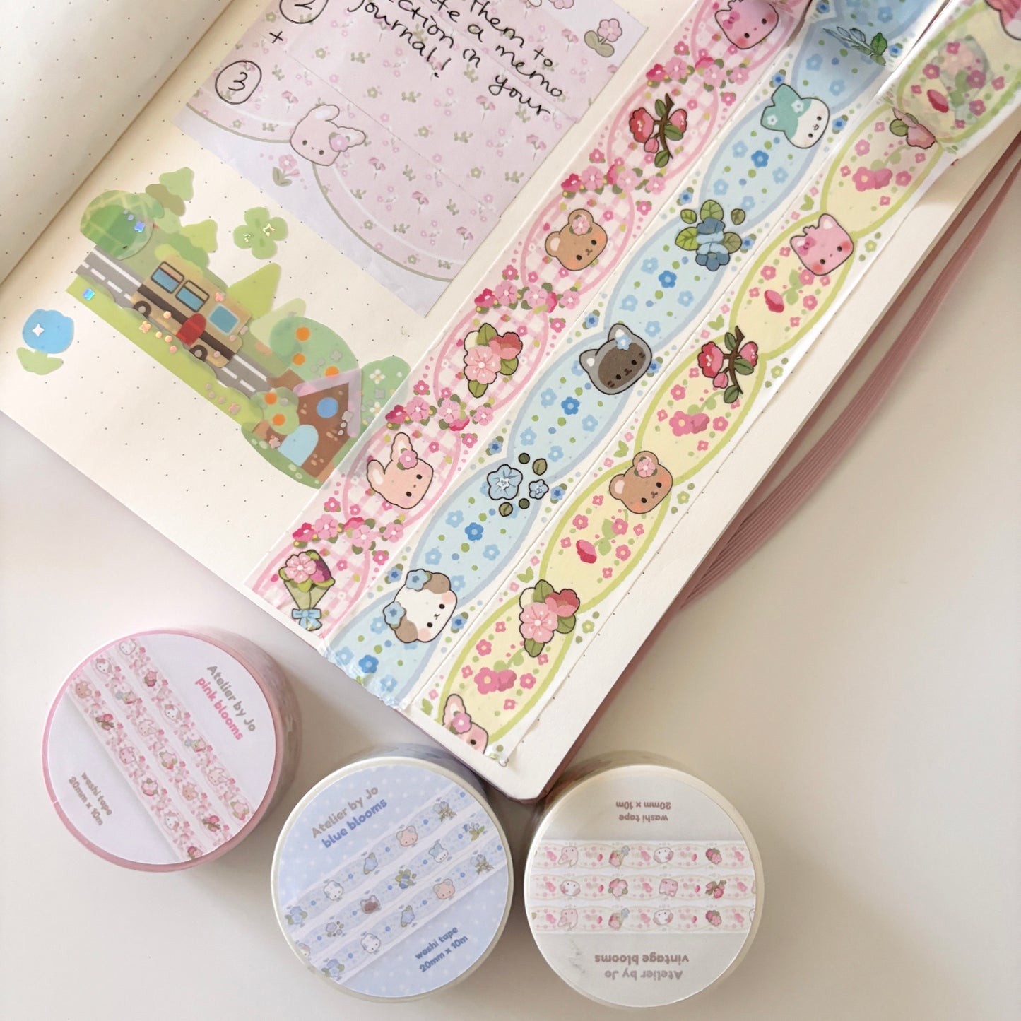 Blooms Washi Tapes