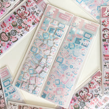 Load image into Gallery viewer, Mini School Life Holo Sticker Sheet
