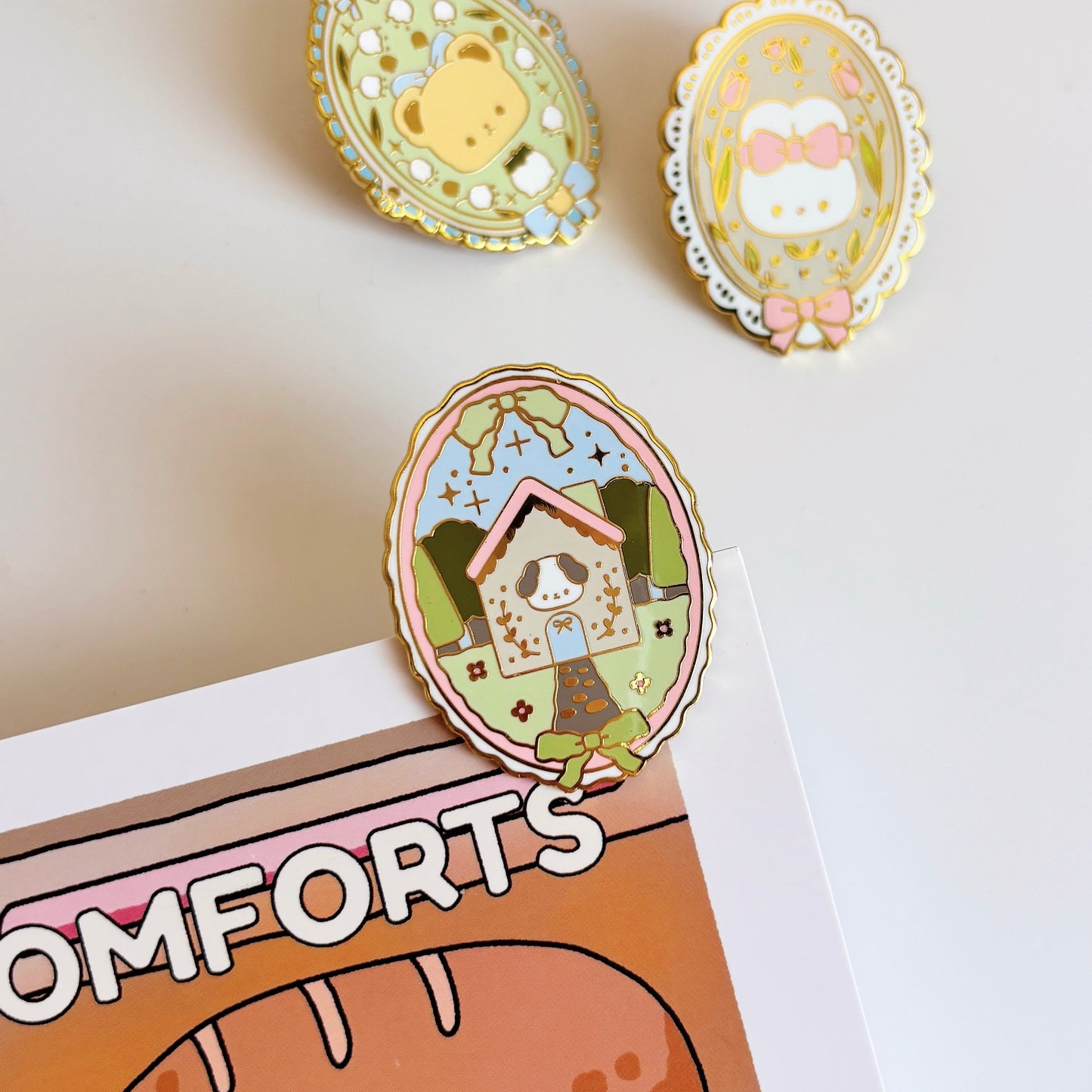 Enamel Book Clips