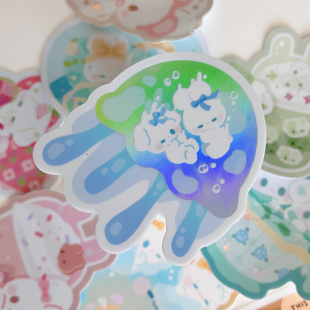 Jellyfish Vinyl Sticker