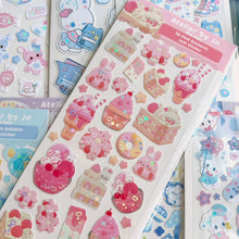 Load image into Gallery viewer, 3D Pink Desserts Deco Sticker Sheet
