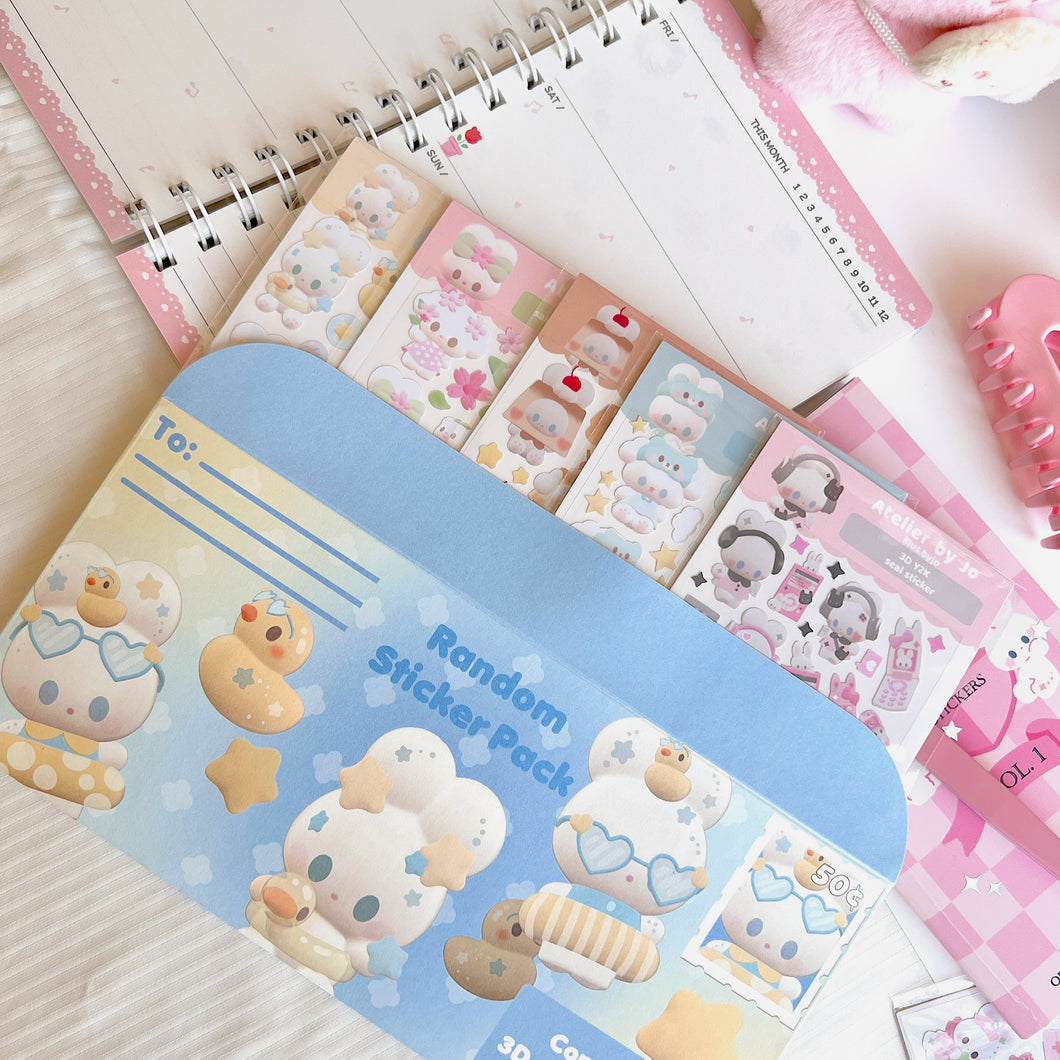 3D Stickers Random Pack
