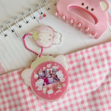 Load image into Gallery viewer, Little Strawberry Photocard Holder Epoxy Charm
