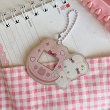 Load image into Gallery viewer, Tamagotchi Bunny Photocard Holder Epoxy Charm
