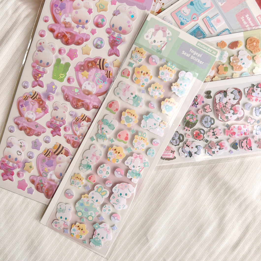 Togepi Deco Sticker Sheet