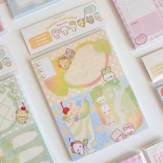 Mango Magic Memo Pad