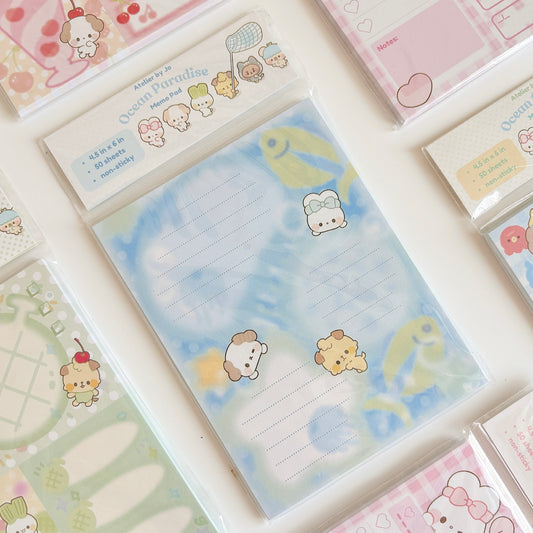 Ocean Paradise Memo Pad