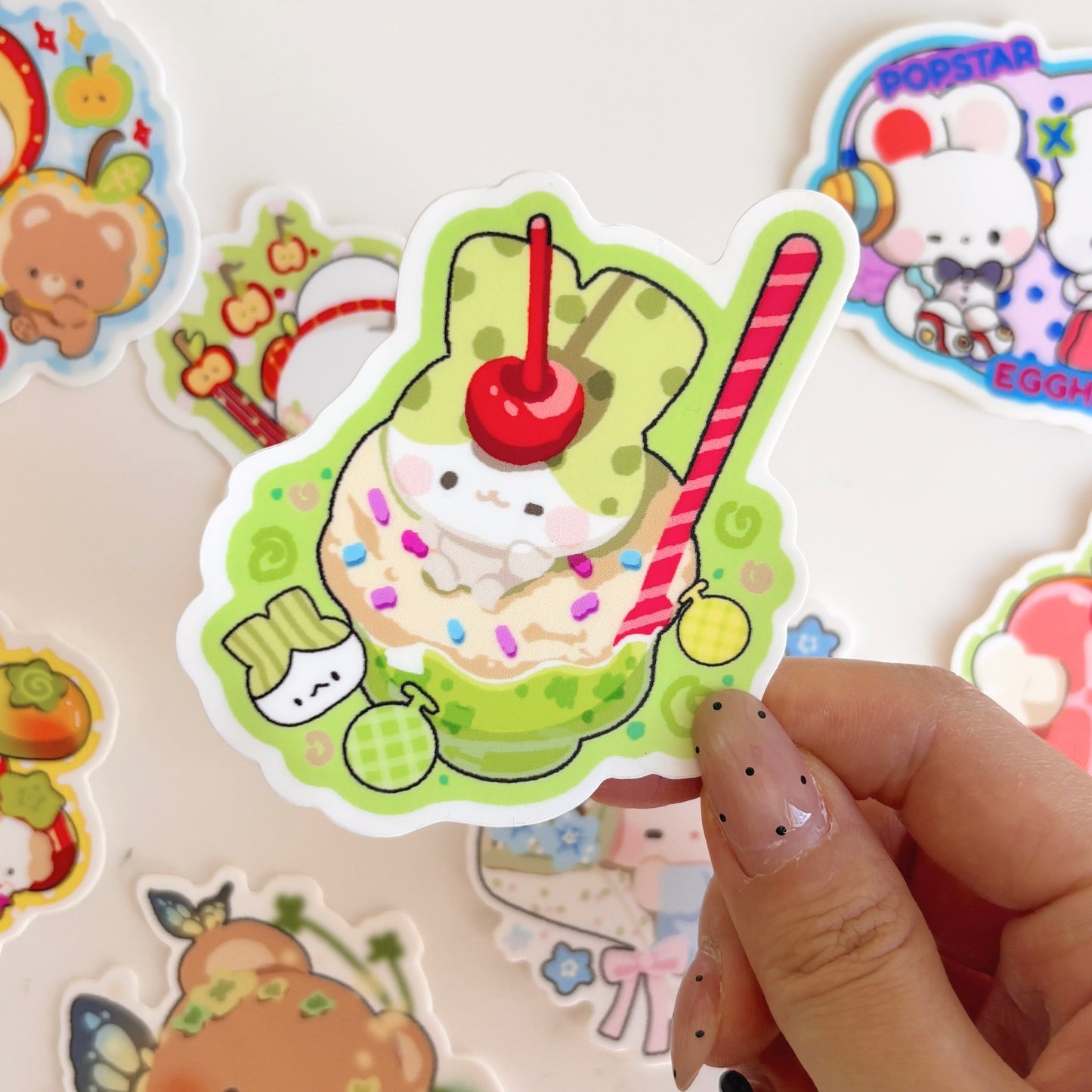 Melon Chacha Vinyl Sticker