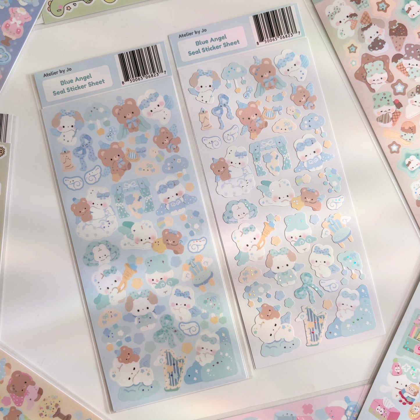 Blue Angel Deco Sticker Sheet